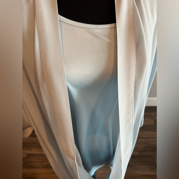 LISA RINNA TWIST FRONT TOP WITH CAMI - chambray blue - - Picture 5 of 5